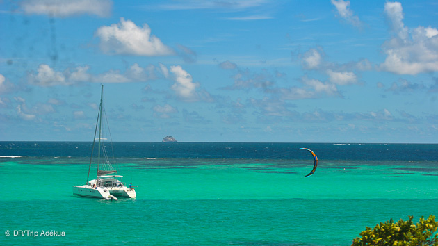 croisière kitesurf aux Antilles