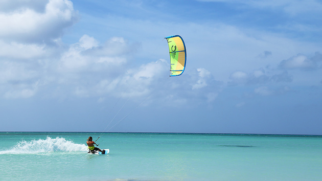 stage de kite aux Antilles à Aruba