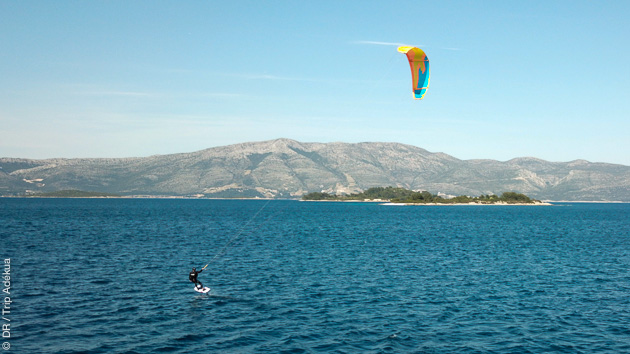spot de kite en Croatie