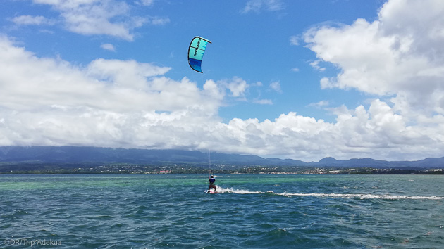 Vacances kitesurf en Guadeloupe