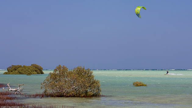 Séjour kitesurf au bord de la mer Rouge à Hamata en Egypte