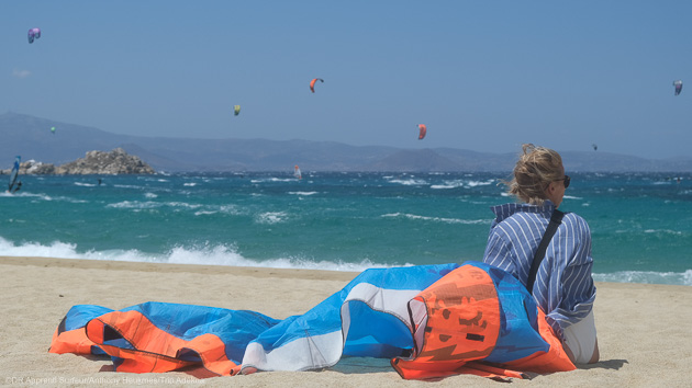 Séjour kitesurf à Naxos dans les Cyclades en Grèce