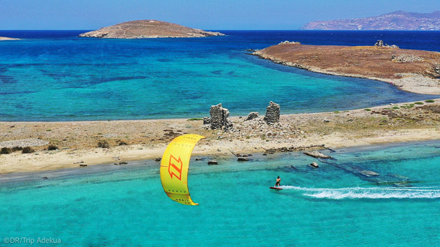 Séjour kitesurf dans les Cyclades en Grèce