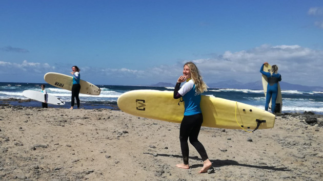 Séjour surf à Lanzarote aux Canaries