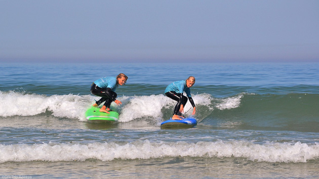 Séjour surf sur le littoral aquitain dans le Sud-Ouest en France