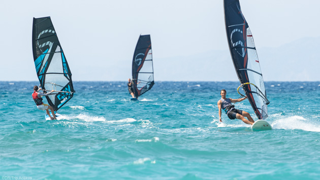 Séjour windsurf en Grèce sur l'île de Rhodes