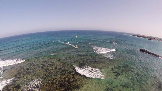 Séjour windsurf à Lanzarote