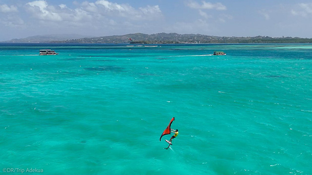 Séjour wingfoil à Tobago aux Caraïbes