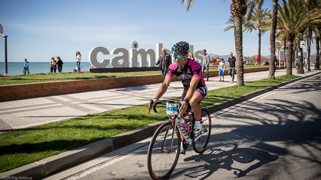 stage vélo de route en Catalogne, à Cambrils