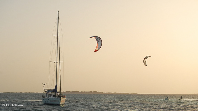 Boat trip kitesurf à Los Roques 