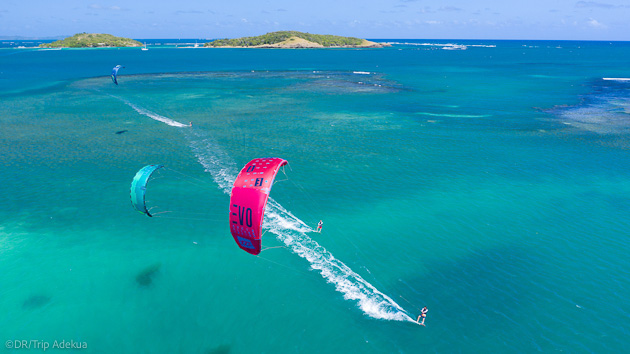 Des sessions de kitesurf inoubliables pendant votre croisière en Martinique