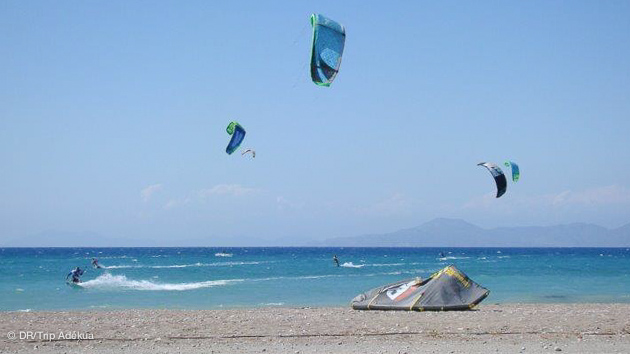 bon vent pour votre stage de kite à Rhodes