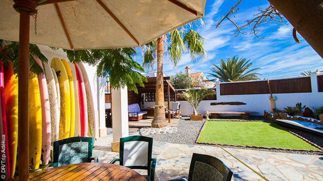 Votre logement au surf camp de Corralejo, pour un stage surf aux Canaries