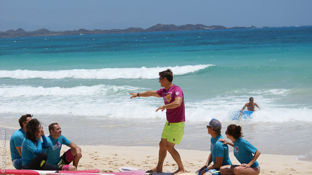 votre cours de surf à Fuerteventura