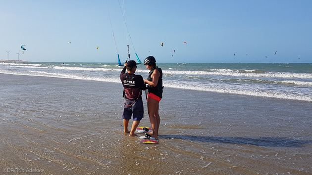 Séjour kite avec coaching pour rideur autonome au Brésil