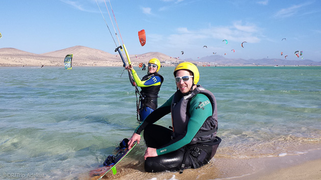 Débuter le kitesurf pendant votre séjour à Fuerteventura aux Canaries