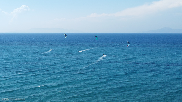 Votre séjour kitesurf sur les meilleurs spots de Rhodes en Grèce
