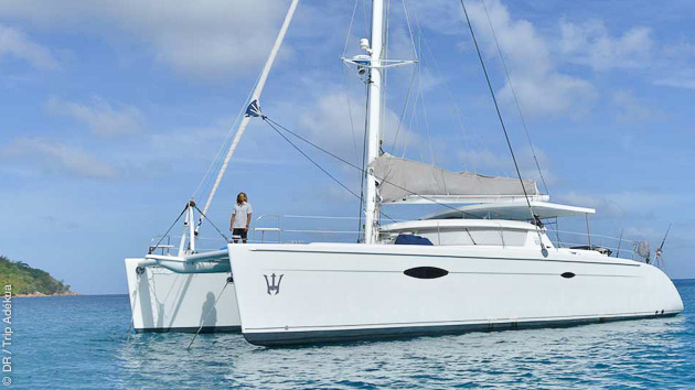 louer un bateau avec équipage pour une semaine de plongée aux Seychelles