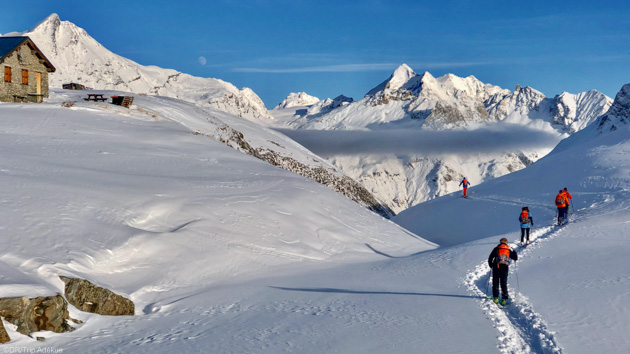 Ski de randonnée et détente en Savoie à Tignes Val d'Isère