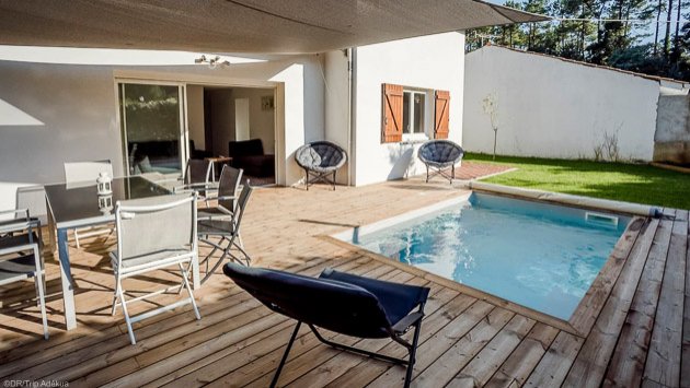 Votre villa pour 8 personnes dans les Landes pour un séjour surf de rêve