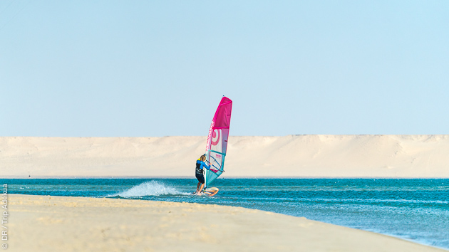 Naviguez sur la lagune de Dakhla et ses spots de rêve en windsurf